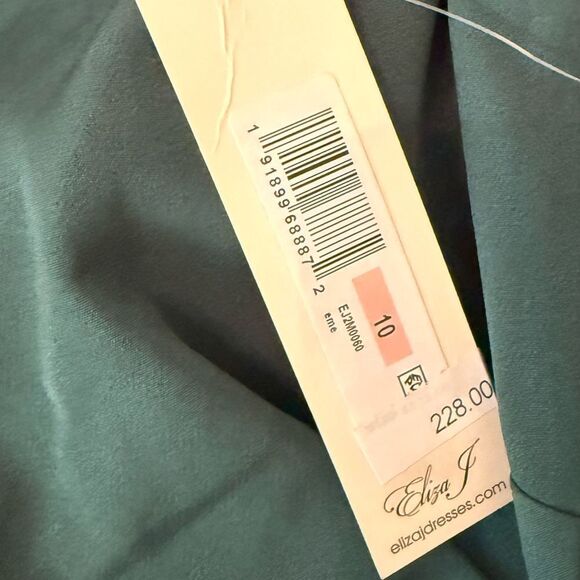 NWT Eliza J Off-The-Shoulder Asymmetrical-Hem Dress - Picture 4 of 5